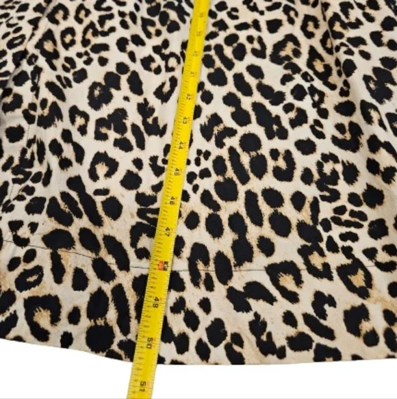 Anthropologie Exquise Tobie Animal Print Maxi Dress Pockets - Picture 14 of 15